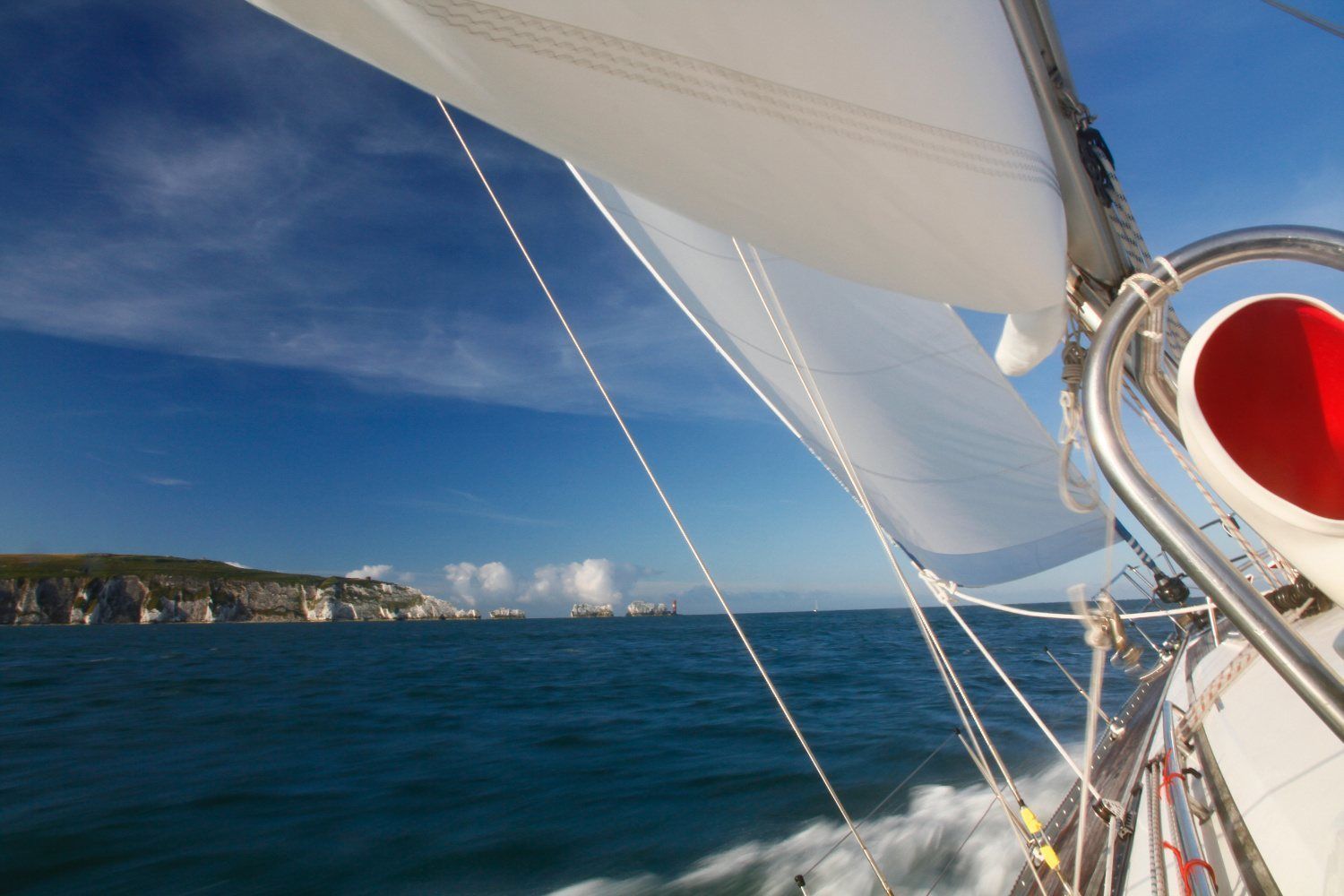 Fast sailing upwind, RYA Coastal Skipper Course RYA Coastal Kurs
