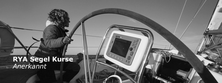 Rudergehen bei einem SAFE-Sailing RYA Kurs