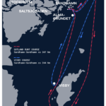 Overview chart for the Gotland Regatta